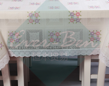 001 EVA table cover skirt supplier